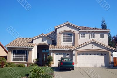 suburban house