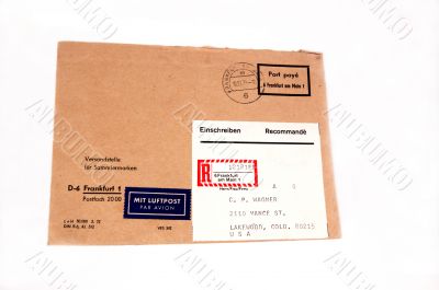 vintage envelope