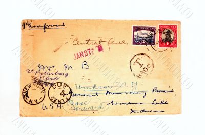 vintage envelope