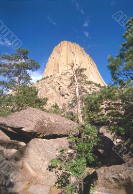 Devil`s Tower, Wyoming