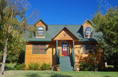 Wooden house