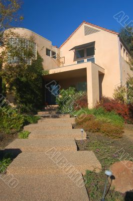 Upscale house