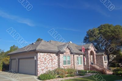 Bridk House in the Suburbs