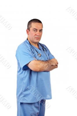 Friendly male doctor