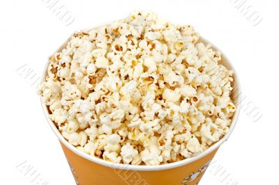 Popcorn in a bucket