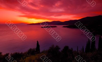 Dusk at Kardamili