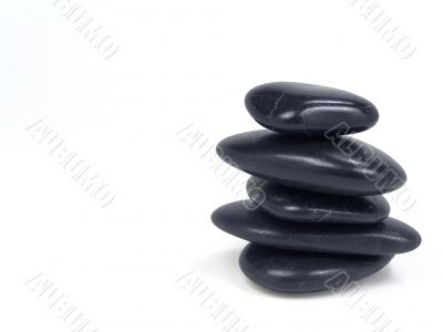 Balancing stones with clipping path