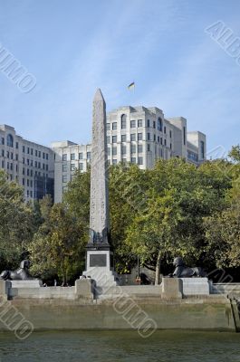 Cleopatra needle in London