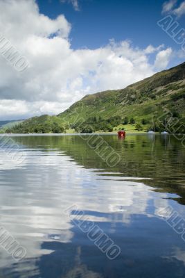 Boat on Lake Windermere