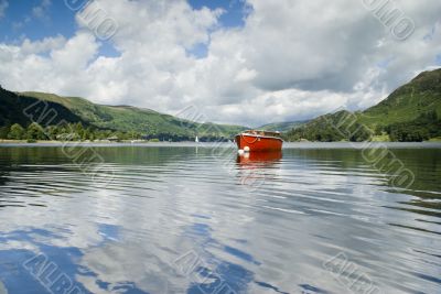 Boat on Lake Windermere