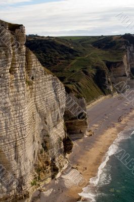 Cliffs at Etretat