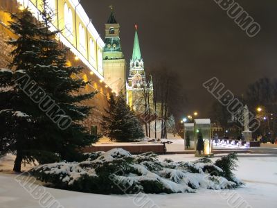 Kremlin at night