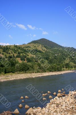 summer mountains landscape