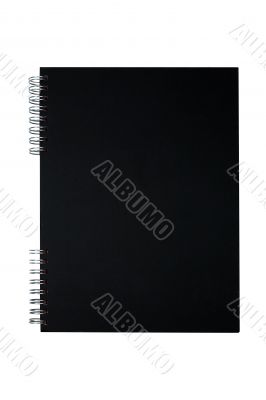 Black notebook