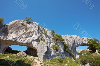 Solitary mountain