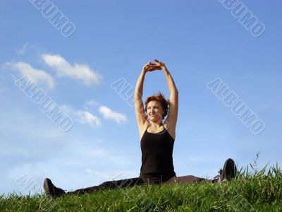 Enjoying life outdoor