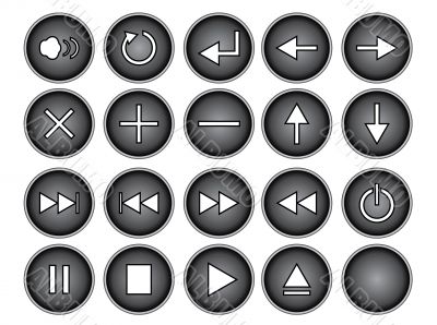 Black Buttons