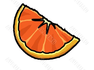 Orange Wedge