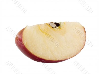 Fresh Fuji Apple wedge