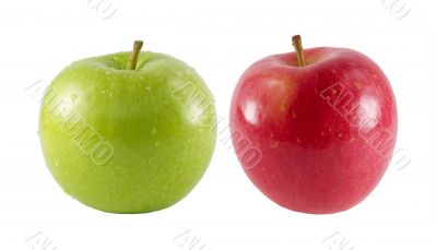 Two Fresh Apples