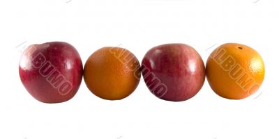 apples and oranges