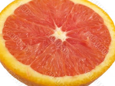 orange half