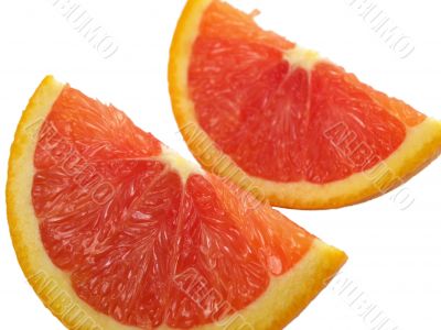 orange wedges