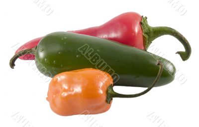 hot peppers