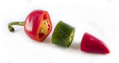 hot peppers