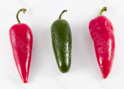 hot peppers