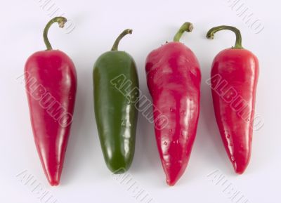 hot peppers