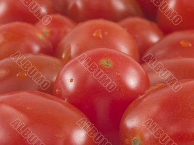 Grape Tomato Close Up