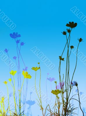floral style textures