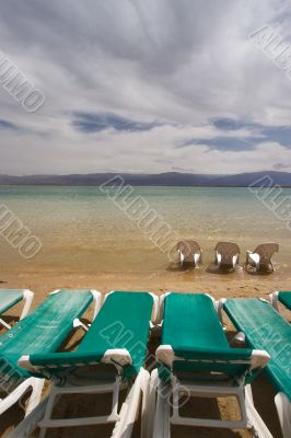 New chaise lounges