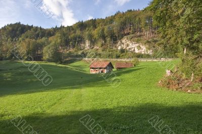 The Alpine valley