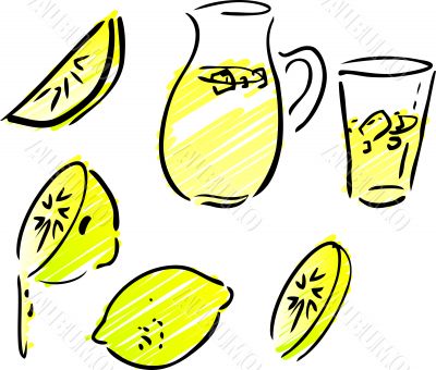 Lemonade and lemons