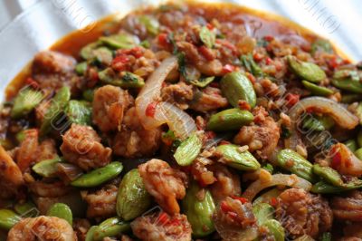 Spicy prawns