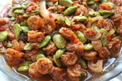 Spicy prawns