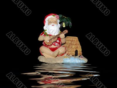 Hawaiian Santa