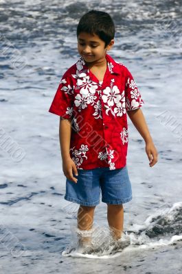 Happy Indian Kid
