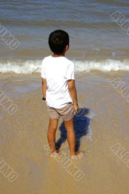 Enjoying the waves