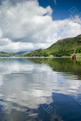 Boat on Lake Windermere