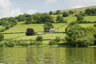 Farmland in Wales