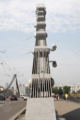 Crimean bridge, the support 1