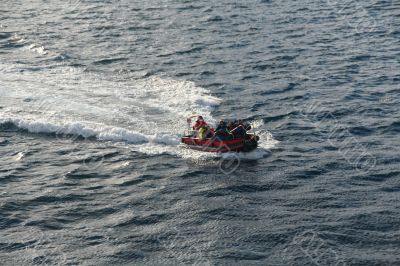Polar landing boat