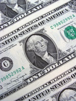 U.S.A. One Dollar Bill