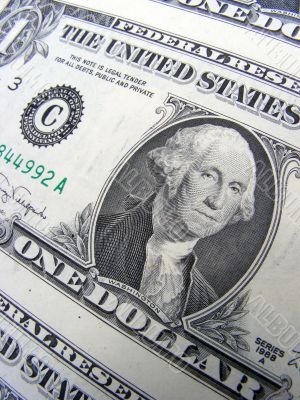 U.S.A. One Dollar Bill