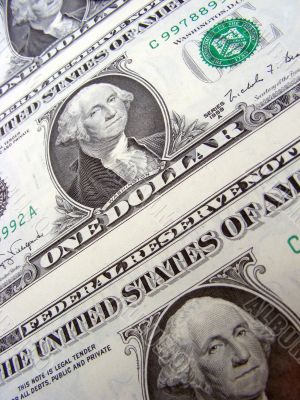 U.S.A. One Dollar Bill