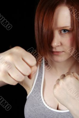 red head boxer