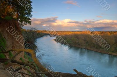 scenic river landscape